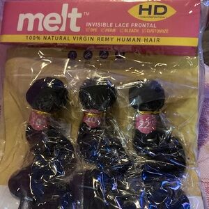 HD Invisible Lace Frontal Wig - Black